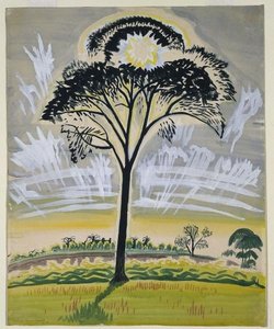 The Sun Through The Trees — Charles Burchfield