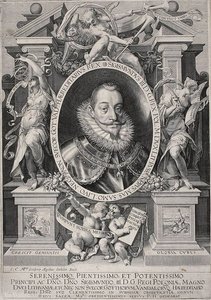 Portait Of Sigismund Iii Vasa. — Aegidius Ii Sadeler