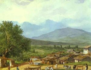 Pueblo de San Rocco cerca del Pueblo de Corfu