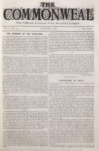 The Commonweal, The Official Journal Of The Socialist League, Vol. 2, No. 12 — William Morris