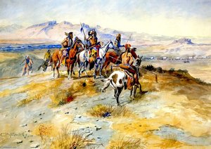 The Coming Of The White Man — Charles Marion Russell