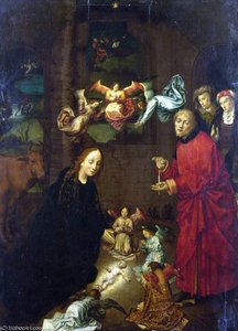 The Nativity, At Night — Hugo Van Der Goes
