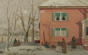 Snow Scene — Rodney Joseph Burn