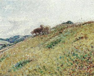 Landscape With Grazing Sheep — Nils Kreuger