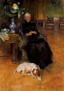 Portrait of Göthilda Fürstenderg