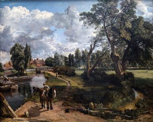 El Molino De Flatford — John Constable