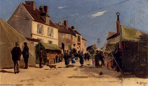 Rue pavoise a dieppe