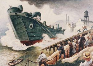 She's Off — Thomas Hart Benton