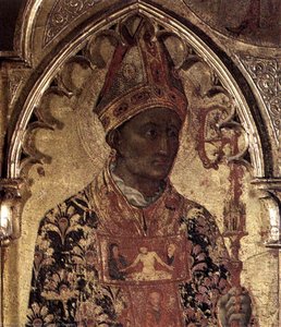 Virgin with Child and Four Saints (detail)