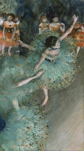 Swaying Dancer (dancer In Green) — Hilaire-germain-edgar Degas, Realist Impressionism