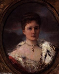 Portrait Of Tsarina Alexandra — Henri Gervex