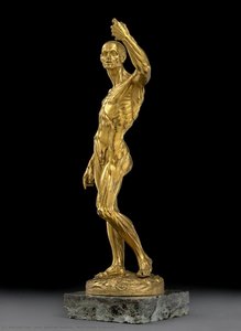 Muscleman Sideview — Jean-antoine Houdon