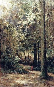 Grove In Ecouen — Alexei Petrovich Bogoliubov