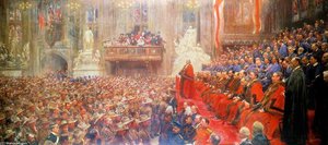 The City Imperial Volunteers In The Guildhall
