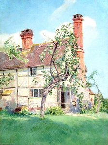 Exterior View Of Cottage At Mayes Green, Surrey — Ernest C Christie