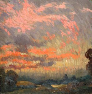 Red Sky — Sidney Herbert Sime