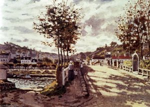 El Sena En Bougival — Claude Monet