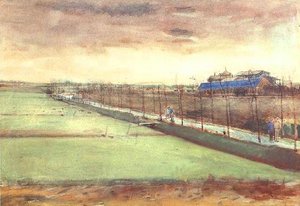 Meadows Near Rijswijk And The Schenkweg — Vincent Willem Van Gogh, Post-impressionist Landscape