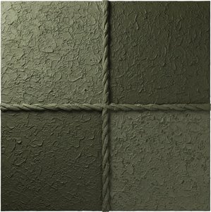 Monolithic Intersections Of Moss And Earth In A Sculptural Tonal Study — David Moreau