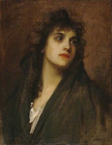 A Devotee — Samuel Luke Fildes