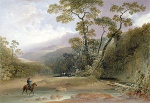 North Carolina, Approaching The Allegheny Mountains — Joshua Shaw