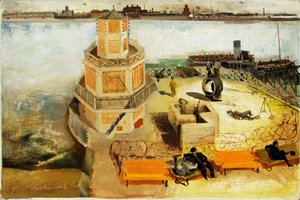 A Searchlight Battery — Albert Richards