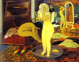 Women At Their Toilet Femmes Leur Toilette — Félix Vallotton
