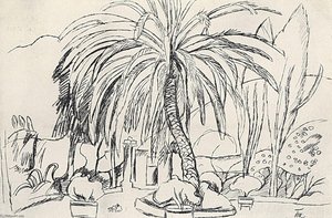 Spanish Landscape. Palm. — Pyotr Konchalovsky