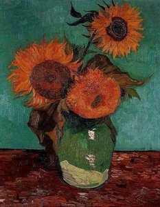 Drei Sonnen In Einem Vase — Vincent Willem Van Gogh