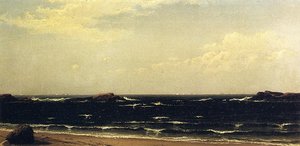 On The Beach - High Noon — Alfred Thompson Bricher
