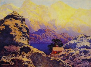 Getting Away From It All — Maxfield Parrish
