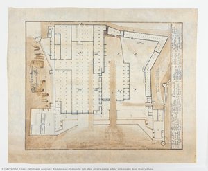 Gründe Rib Der Atarezana Oder Arsenale Bür Barcelona — William August Koblinau