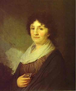 Portrait Of E. N. Davydova — Vladimir Lukich Borovikovsky