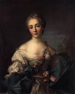 Portrait Of A Young Woman — Marc Nattier