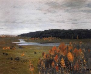 Valley Of The River. Autumn. — Isaak Ilyich Levitan