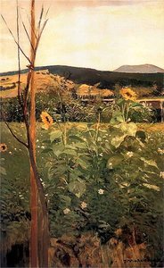 Sunflowers — Jacek Malczewski