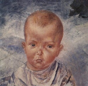The Daughter Of An Artist — Kuzma Petrov-vodkin