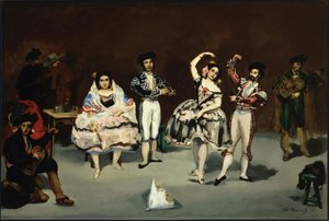 Spanish Ballet — Édouard Manet, Impressionism