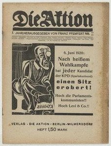 Die Aktion, vol. 10, no. 23 24