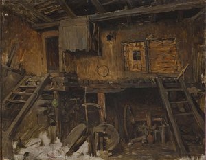 Mill Interior — Muzej Grada Beograda, Realism