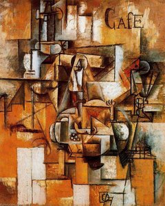 La Paloma Con Guisantes — Pablo Picasso, Cubism