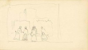 Cursory Sketch With Native Indians — Nicholas Roerich