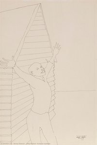 Little Richard (study For Symbols) — Benny Andrews