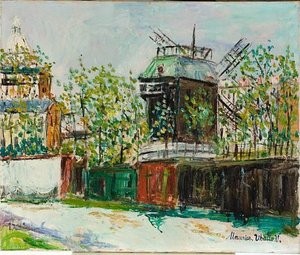 Moulin De La Galette — Maurice Utrillo