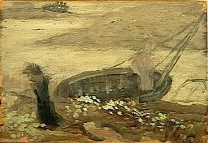 Esquisse Du Pauvre Pecheur — Pierre Cécile Puvis De Chavannes