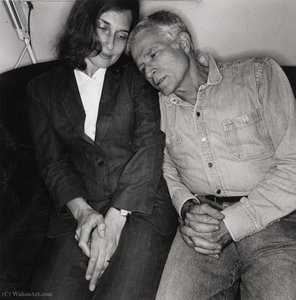 Sandra Fisher And R. B. Kitaj. London, England — Lee Friedlander