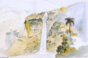 Cachoeira De Ouro Preto — Johann Moritz Rugendas
