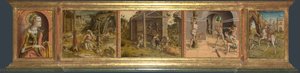 Predella Of La Madonna Della Rondine — Carlo Crivelli