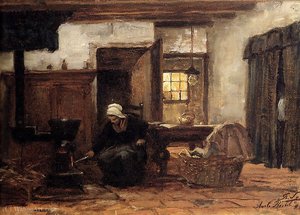 Lighting the stove