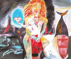 Untitled (203) — Francesco Clemente
